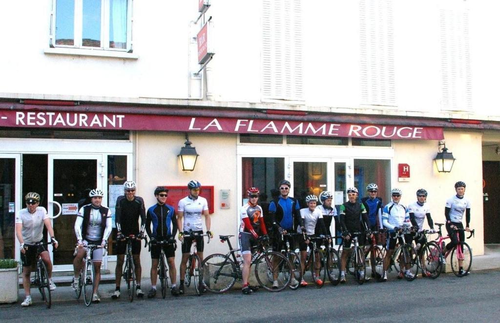 סן-ז'ירון Hotel La Flamme Rouge מראה חיצוני תמונה